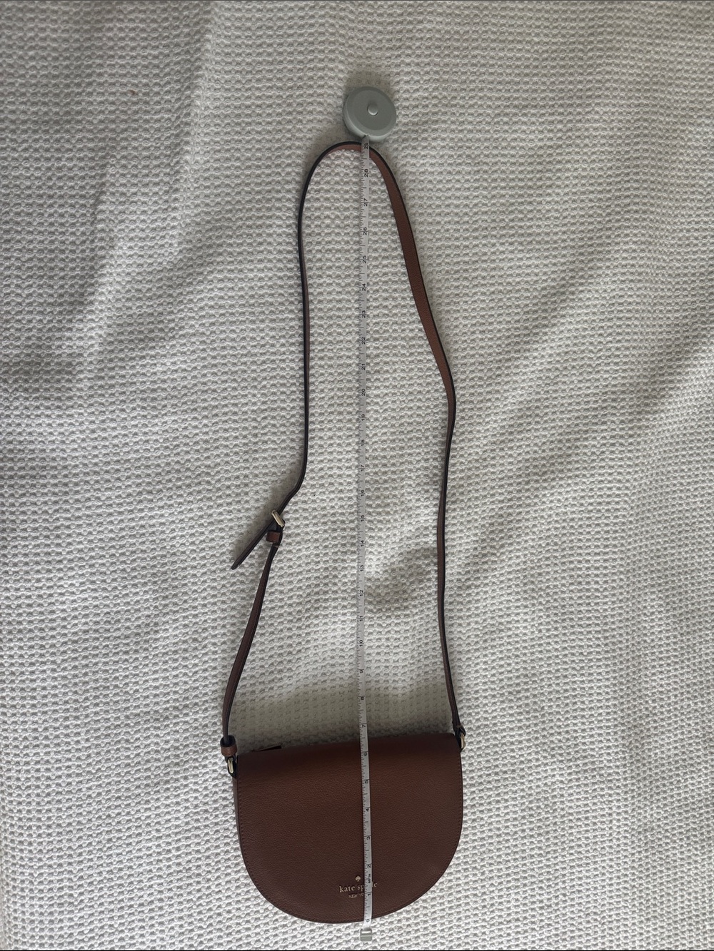 kate spade tan leather saddle crossbody - Picture 10 of 10